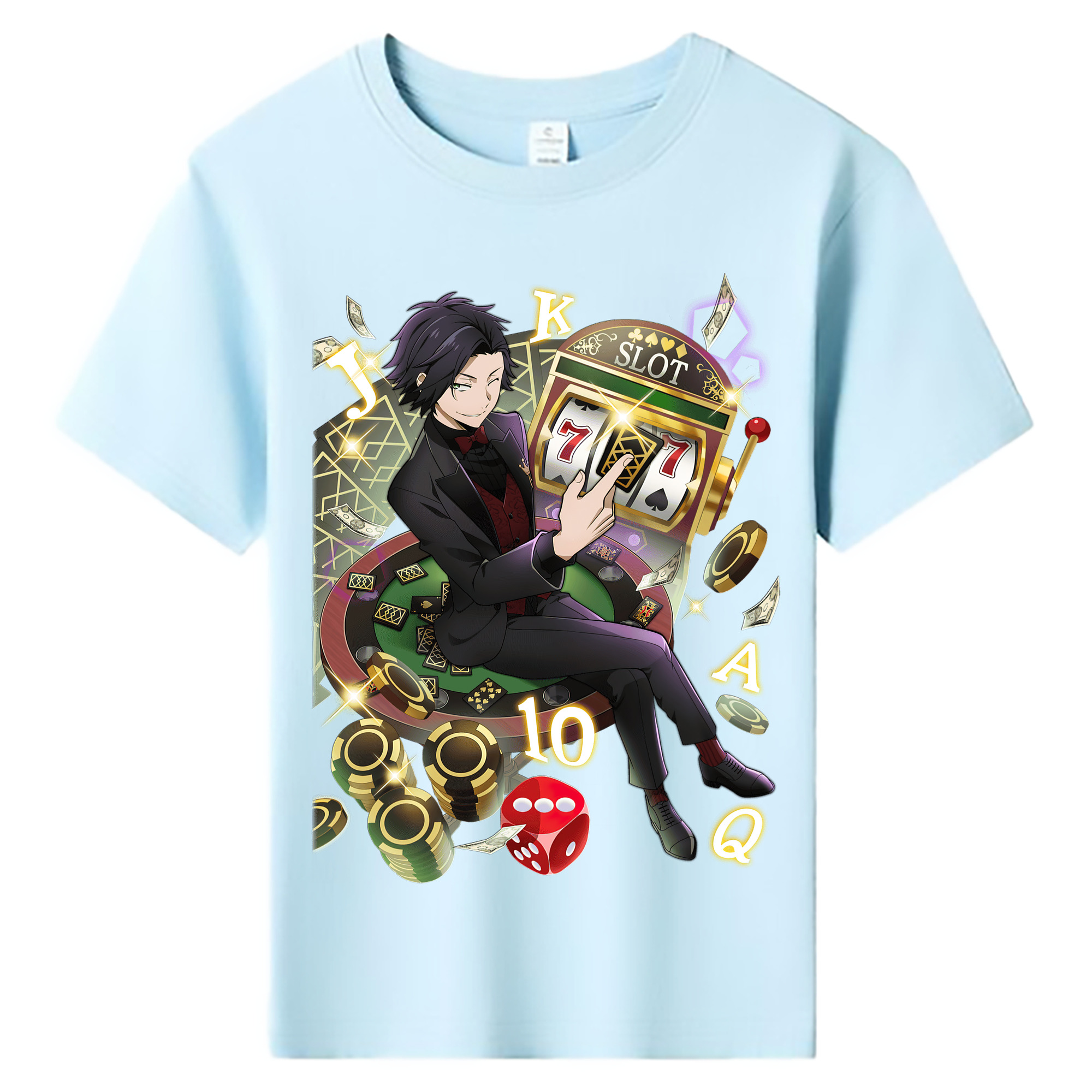 （画像用） 文豪ストレイドッグス Bungo Stray Dogs 綿100％キッズTシャツ（フロントプリント）